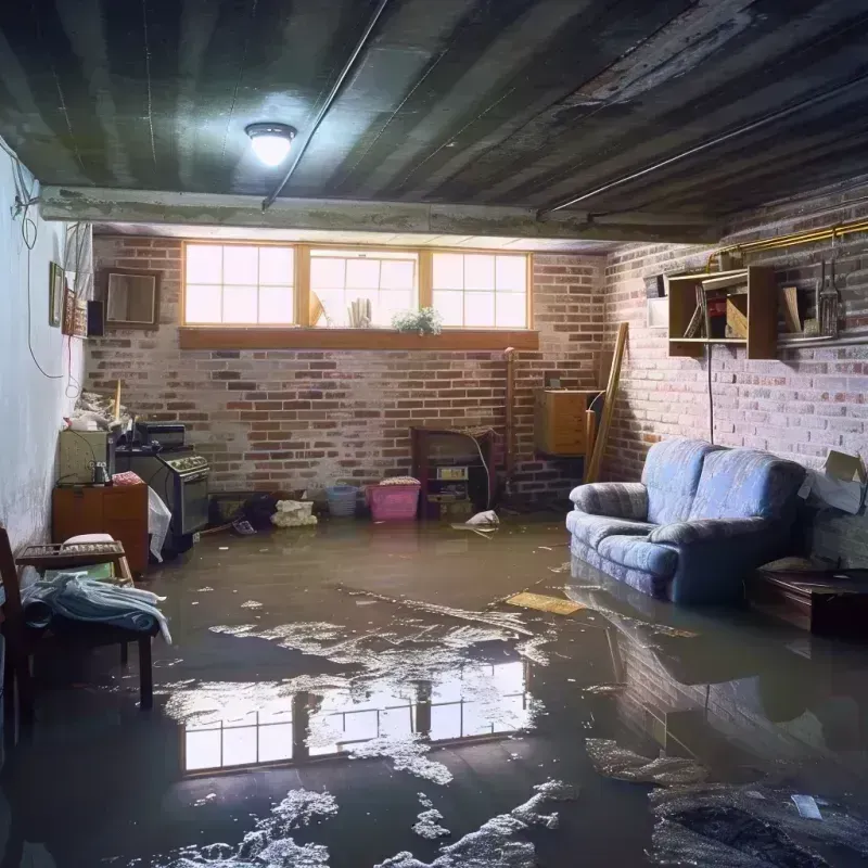 Flooded Basement Cleanup in Tiburones, PR